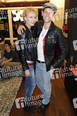 Vinzenz Kiefer mit Freundin Masha Tokareva