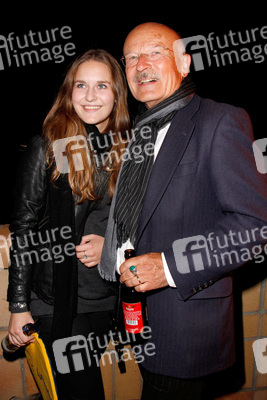 Volker Schlöndorff mit Tochter Elena