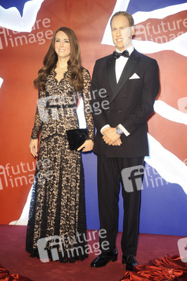 Wachsfiruren von Prinz William und Herzogin Kate