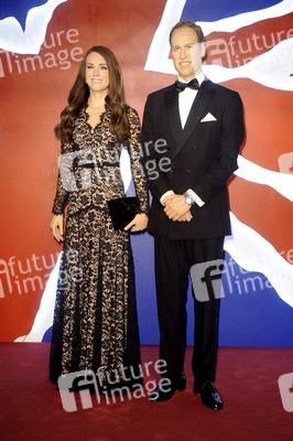 Wachsfiruren von Prinz William und Herzogin Kate