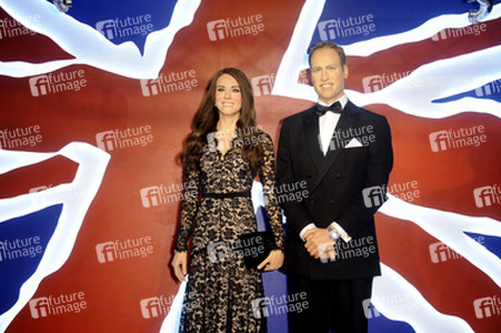 Wachsfiruren von Prinz William und Herzogin Kate