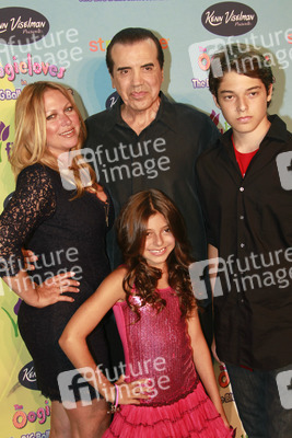 Chazz Palminteri mit Gattin Gianna Ranaudo, Tochter Gabriella Rose und Sohn Dante Lorenzo