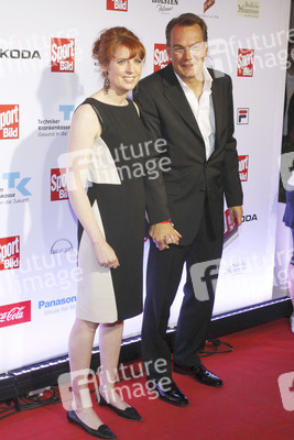 Monica Lierhaus mit Lebensgefährten Rolf Hellgardt