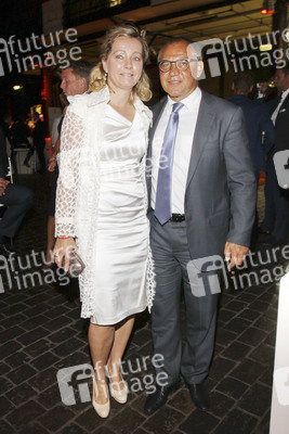 Felix Magath mit Frau Nicola