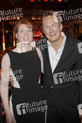 Monica Lierhaus mit Lebensgefährten Rolf Hellgardt