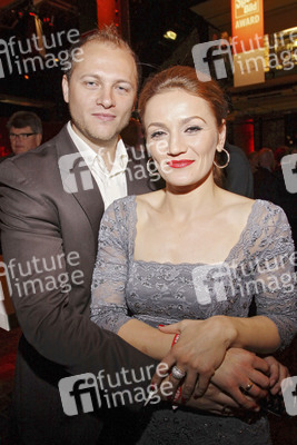 Ina Menzer mit Gatte Denis Moos