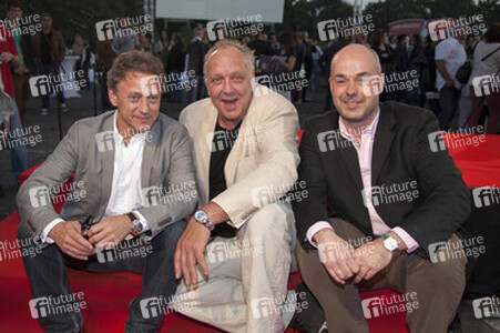 Axel Pape mit Begleitung