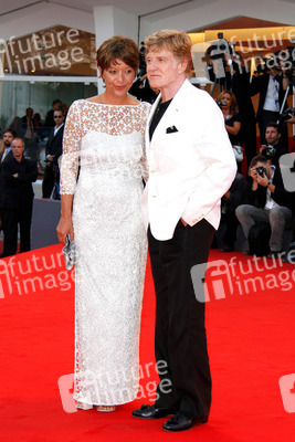 Robert Redford mit Gattin Sibylle Szaggars