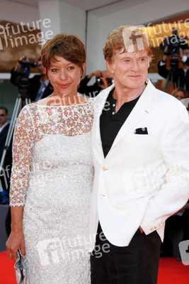 Robert Redford mit Gattin Sibylle Szaggars
