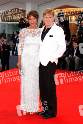 Robert Redford mit Gattin Sibylle Szaggars