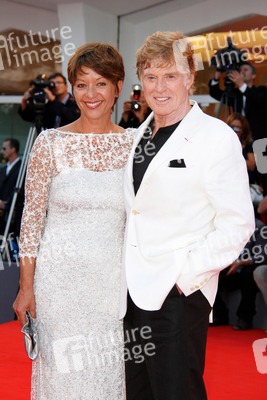 Robert Redford mit Gattin Sibylle Szaggars