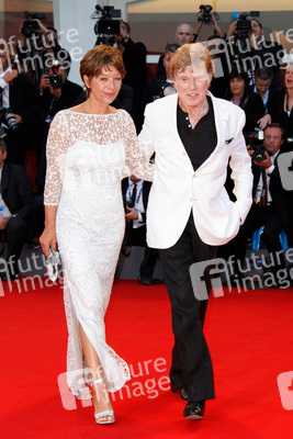 Robert Redford mit Gattin Sibylle Szaggars