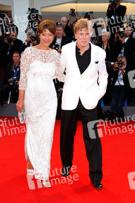 Robert Redford mit Gattin Sibylle Szaggars