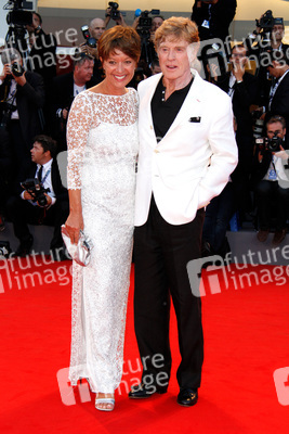 Robert Redford mit Gattin Sibylle Szaggars