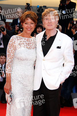 Robert Redford mit Gattin Sibylle Szaggars