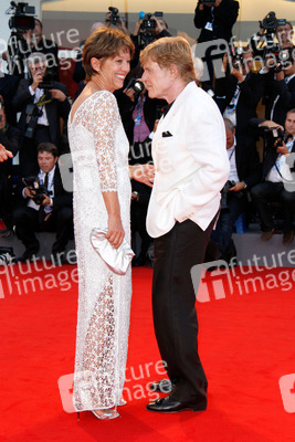 Robert Redford mit Gattin Sibylle Szaggars