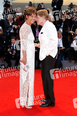 Robert Redford mit Gattin Sibylle Szaggars