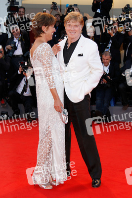 Robert Redford mit Gattin Sibylle Szaggars