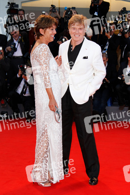 Robert Redford mit Gattin Sibylle Szaggars