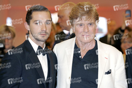 Shia LaBeouf, Robert Redford