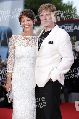 Robert Redford mit Gattin Sibylle Szaggars