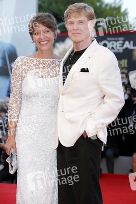 Robert Redford mit Gattin Sibylle Szaggars