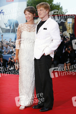 Robert Redford mit Gattin Sibylle Szaggars