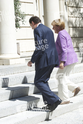 Mariano Rajoy, Angela Merkel