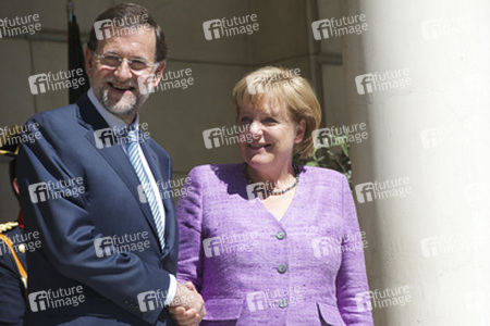Mariano Rajoy, Angela Merkel