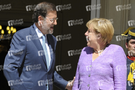 Mariano Rajoy, Angela Merkel