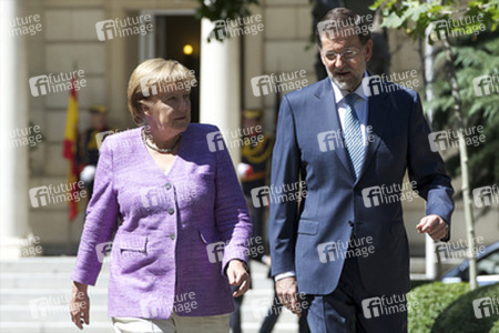 Angela Merkel, Mariano Rajoy