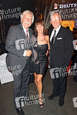 Carlo von Tiedemann mit Frau Julia, Johannes B. Kerner