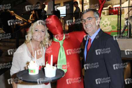 Sabine Christiansen mit Ehemann Norbert Medus