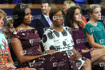 Michelle Obama mit Mutter Marian Robinson