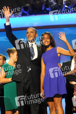 Barack Obama mit Tochter Malia