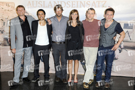 Devid Striesow, Omar El-Saeidi, Regisseur Till Endemann, Henriette Müller, Max Riemelt, Hanno Koffler