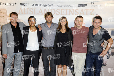 Devid Striesow, Omar El-Saeidi, Regisseur Till Endemann, Henriette Müller, Max Riemelt, Hanno Koffler