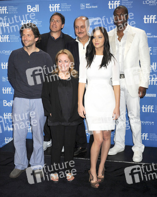 Bradley Cooper, David O. Russell, Jacki Weaver, Anupam Kher, Jennifer Lawrence, Chris Tucker