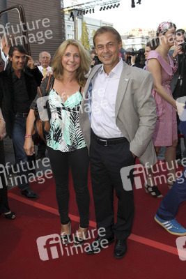 Olaf Thon mit Frau Andrea