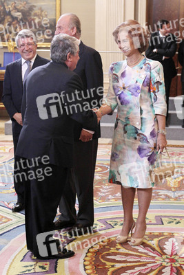 Arturo Fernandez, Juan Carlos I.von Spanien, Sophia von Spanien