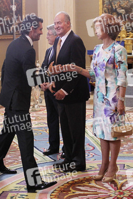 José Luis Pérez Caminero, Juan Carlos I.von Spanien, Sophia von Spanien