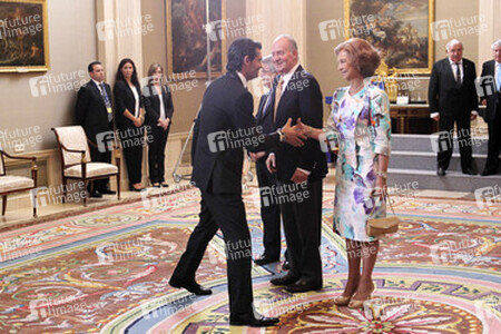 José Luis Pérez Caminero, Juan Carlos I.von Spanien, Sophia von Spanien