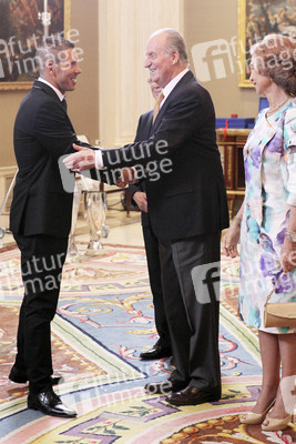 Diego Pablo Simeone, Juan Carlos I.von Spanien, Sophia von Spanien