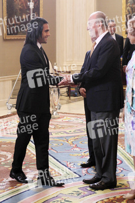 Radamel Falcao, Juan Carlos I.von Spanien, Sophia von Spanien