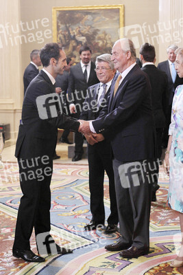 Juanfran, Juan Carlos I.von Spanien