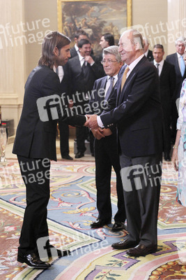 Atlético Madrid Spieler, Juan Carlos I.von Spanien