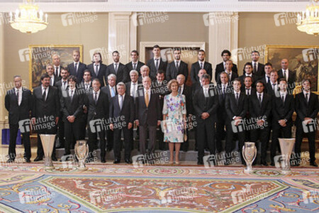 Atlético Madrid, Juan Carlos I.von Spanien, Sophia von Spanien