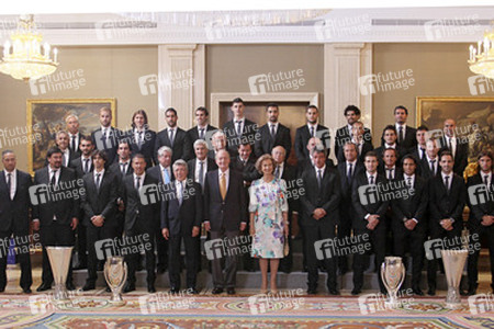 Atlético Madrid, Juan Carlos I.von Spanien, Sophia von Spanien