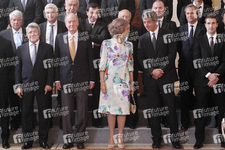 Atlético Madrid, Juan Carlos I.von Spanien, Sophia von Spanien