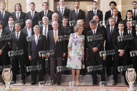 Atlético Madrid, Juan Carlos I.von Spanien, Sophia von Spanien